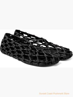 Mesh Ballet Flats Woven Hollow Mary Jane Slip On